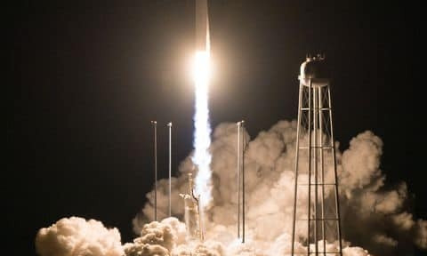 В Вирджинии, США, запустили разработанную в Украине ракету Антарес