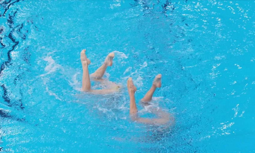 Две золотые медали на чемпионате Украины по синхронному плаванию получили одесситы