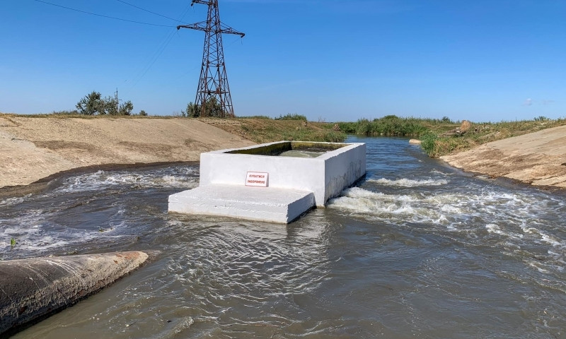 В Одесской области спасают пересыхающее озеро Китай 