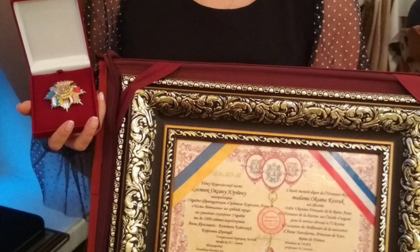 Одесситка получила Орден Королевы Анны «Честь Отечества» за развитие инклюзивного образования