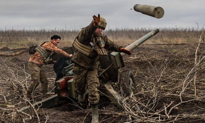 Военнослужащие одесской 28-й мехбригады показали, как обороняют Бахмут