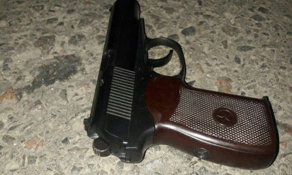 Нарушитель ПДД  угрожал полиции оружием