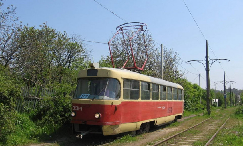 Изменена схема движения трамвайного маршрута №27
