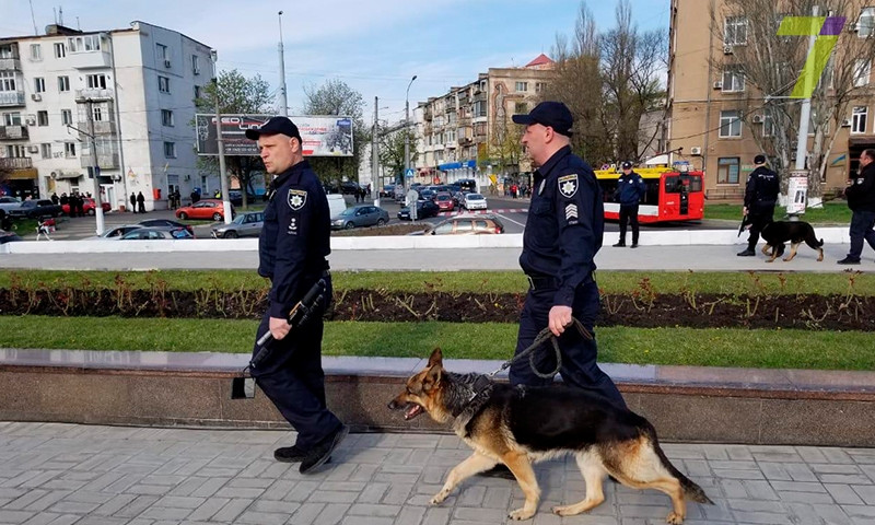 Одесские правоохранители несут службу в усиленном режиме