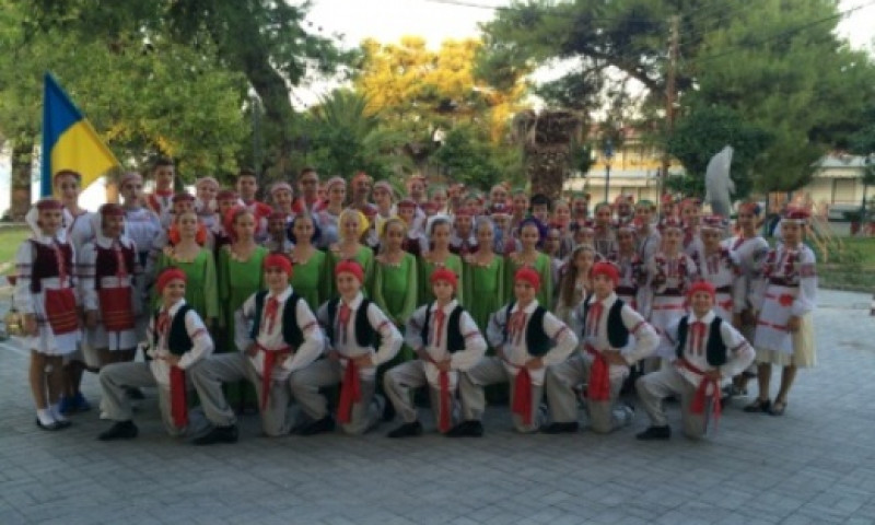 Одесский танцевальный коллектив отличился на фестивале в Греции