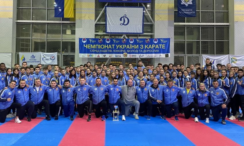 Сборная Одессы и области по каратэ заняла первое место на всеукраинском чемпионате