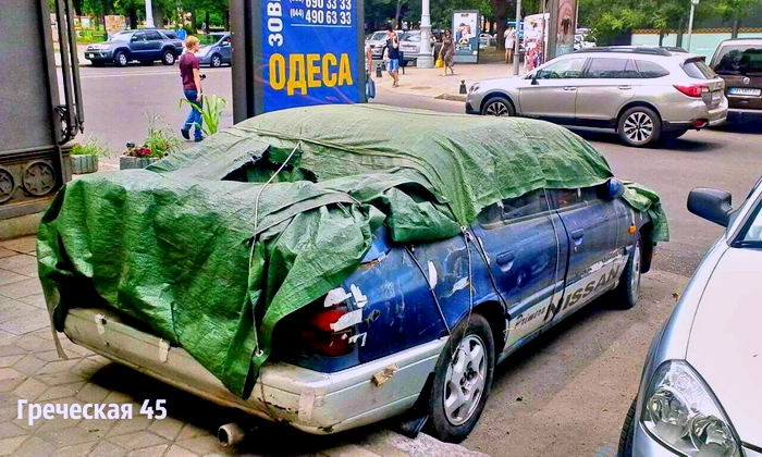 Одесские коммунальщики займутся брошенными автомобилями (ФОТО)