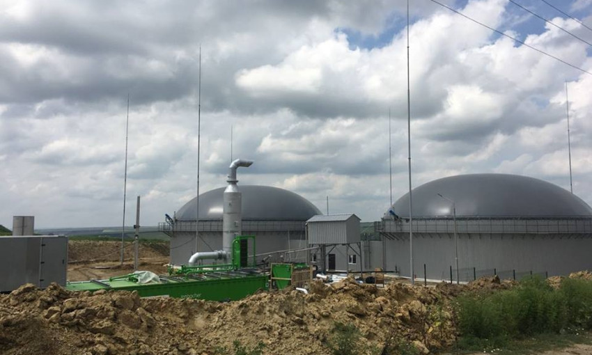 В Окнянском районе возводят современный биогазовый комплекс