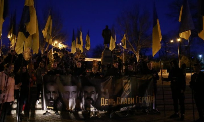 В Одессе почтили  память погибших на Донбассе патриотов 