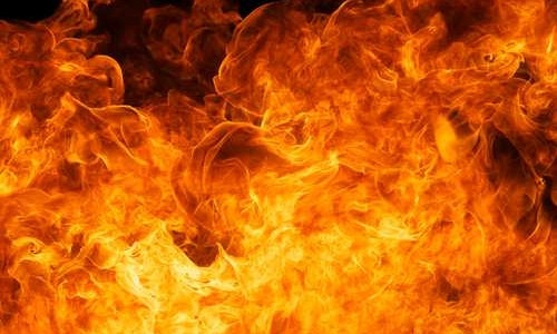 Одесса: во время пожара был спасён человек
