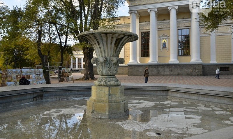 В Одессе на зиму отключают фонтаны