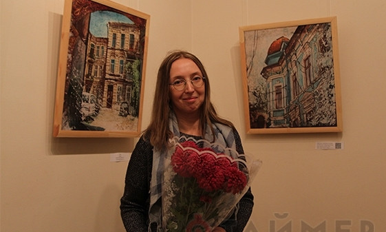 Киевская художница представила свою выставку в Одессе