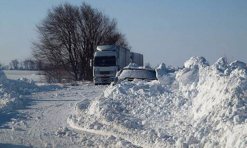Все дороги госзначения в Одесской области расчищены от снега