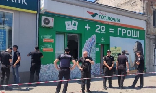 В сеть попало видео освобождения заложниц в Одессе
