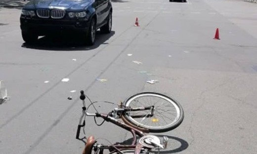 В Малиновском районе сбили велосипедистку (ФОТО)