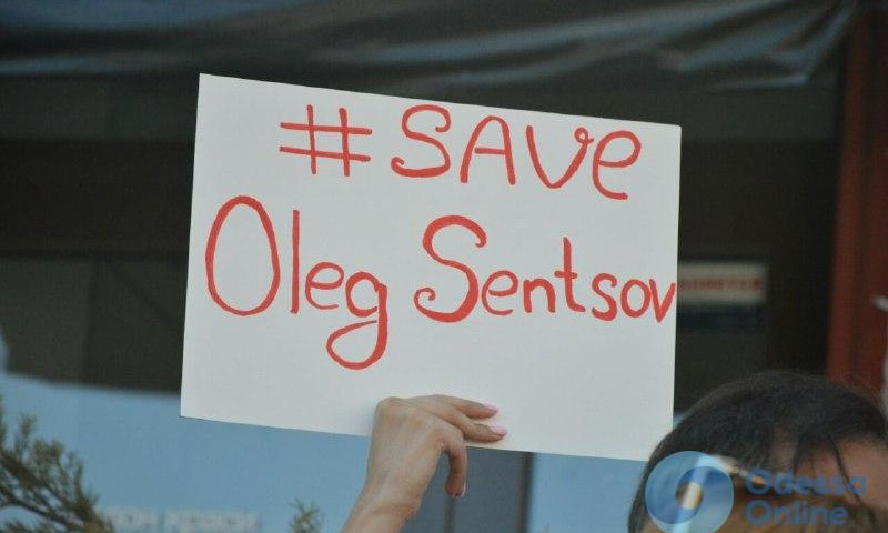 «Свободу узникам Кремля»: в Одессе митинговали в поддержку украинских политзаключённых