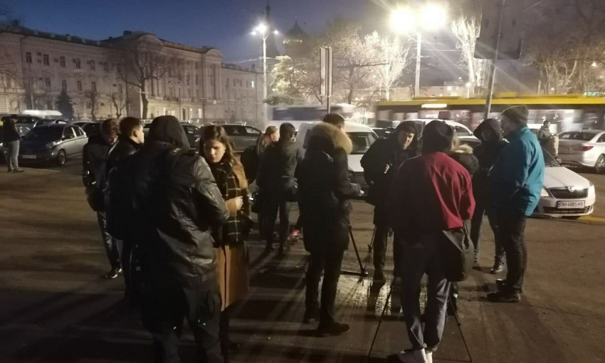 Таксисты Одессы не явились на анонсированную акцию протеста 