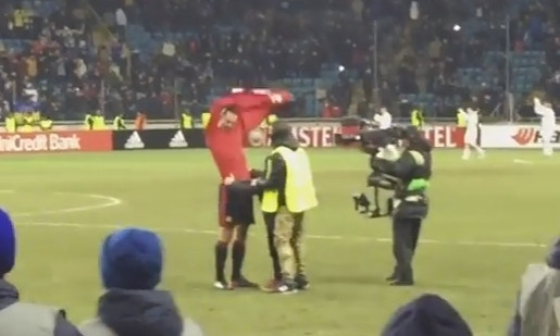 В Одессе осталась футболка нападающего «Манчестер Юнайтед» Златана Ибрагимовича