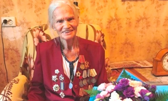 Знаменитая партизанка-разведчица Александра Фролова-Федулина отметила свой 92-й год рождения