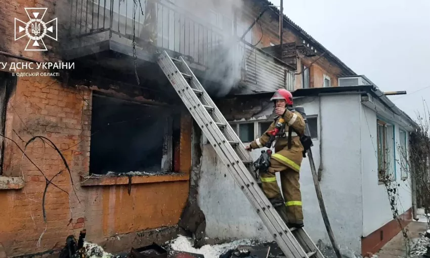 На Одещине в квартире взорвался газ: началось возгорание