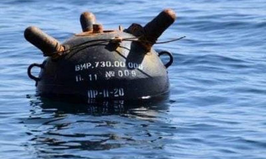 Морскую мину несло к одесскому побережью: ее уничтожили взрывотехники