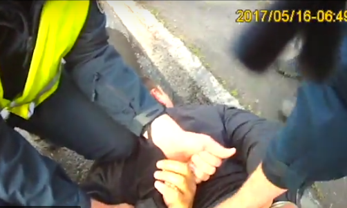 Видео: Одесские патрульные задержали нетрезвого водителя