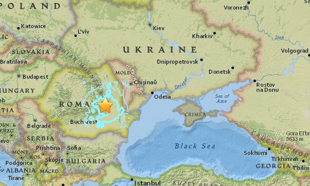 Ночное землетрясение всколыхнуло Одессу