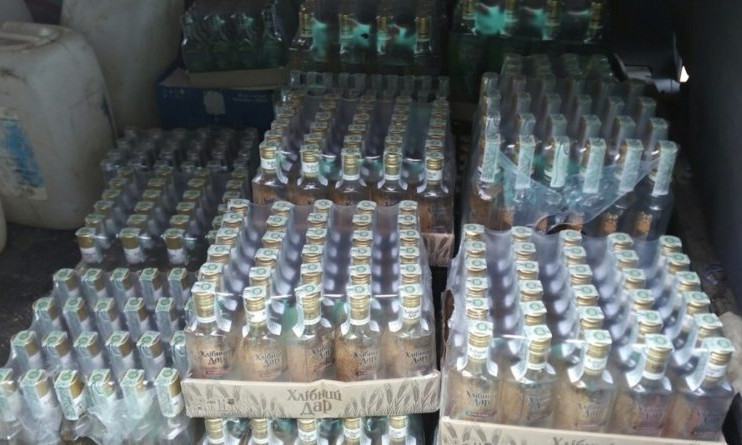 На Одесчине изъяли незаконный алкоголь на полмиллиона гривен