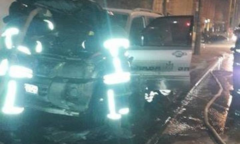 Неизвестные подожгли автомобиль лидера одесского "Автомайдана"