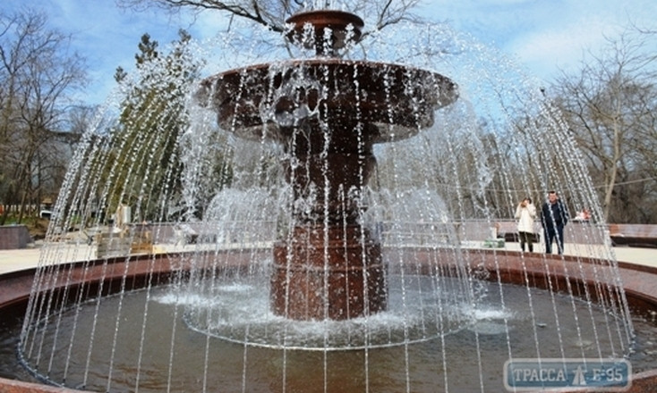 В День освобождения Одессы заработает восстановленный фонтан