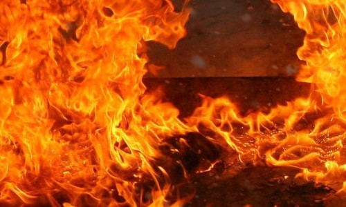 В Лиманском районе сгорела шаурмичная