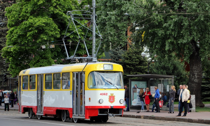 В Одессе приостановят работу два трамвайных маршрута 