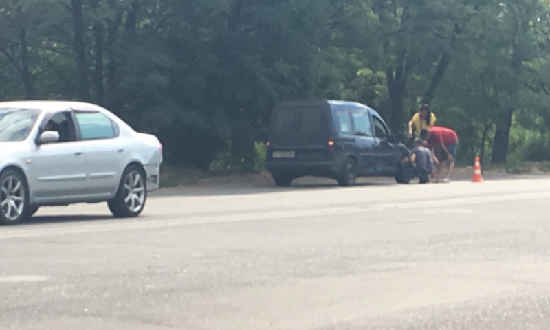 На Тираспольском шоссе столкнулись две иномарки, пострадала 12-летняя девочка