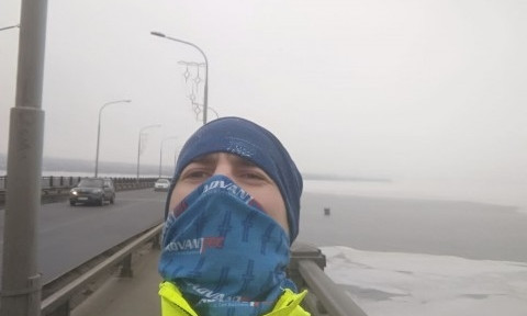 Спортсмен из Николаева преодолел дистанцию до Одессы