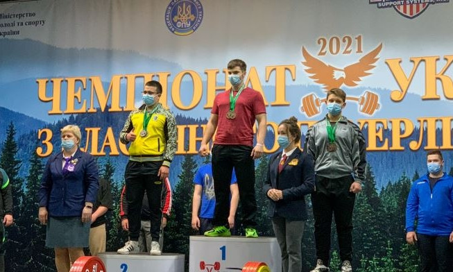 Атлет из Одесской области завоевал золото на Чемпионате Украины по пауэрлифтингу