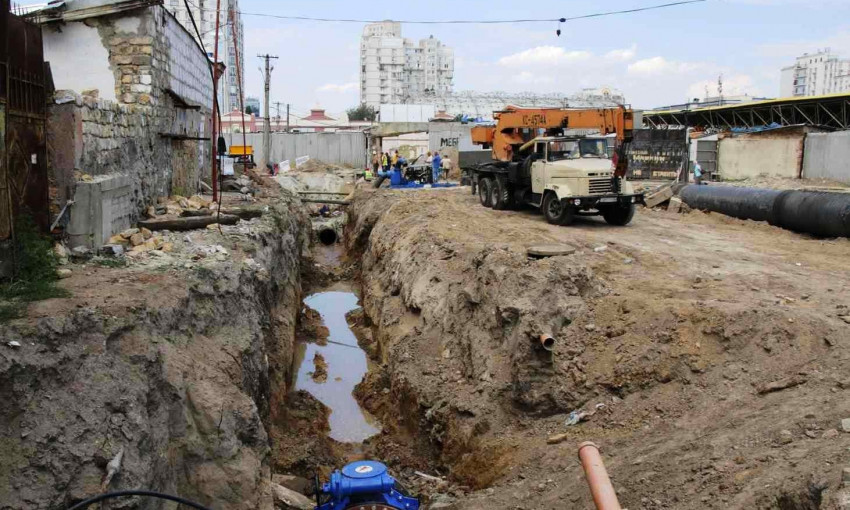 6 и 7 августа у части Одессы снова не будет воды - побочный эффект ремонта Новощепного Ряда