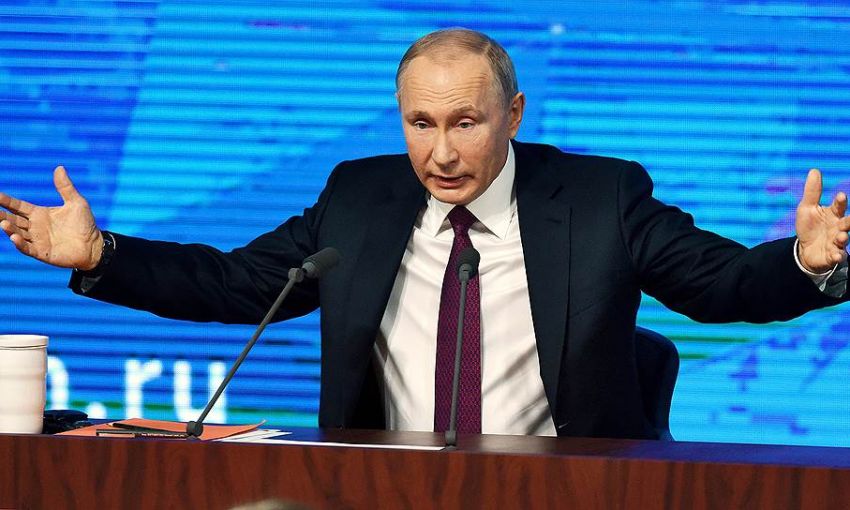 Путин рассказал на пресс-конференции , при каких обстоятельствах вторгнется в Украину. Видео