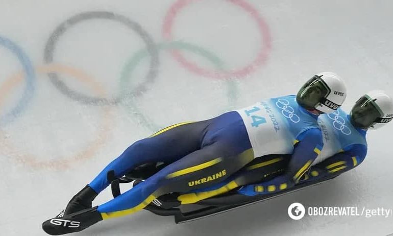 Украинские саночники установили новый рекорд на Олимпиаде-2022