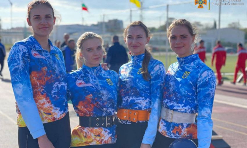 Одесские спасатели стали лидерами международных соревнований, особенно женщины
