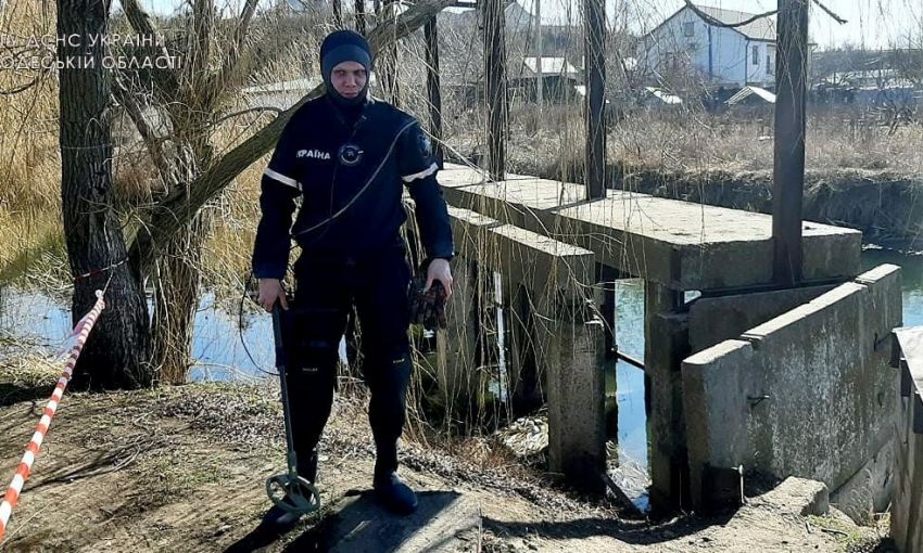 Рыбак из Одесской области «поймал» мину времен Второй мировой войны