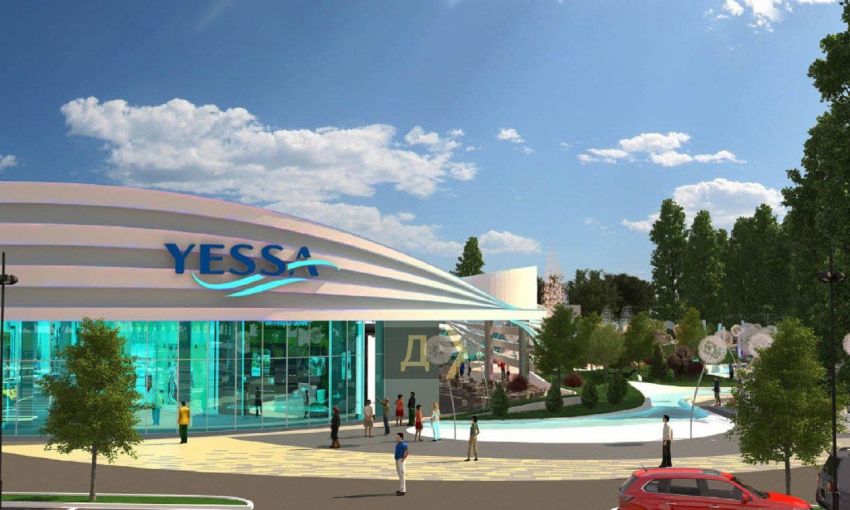 В Одессе возобновили строительство нового ТРЦ "YESSA"