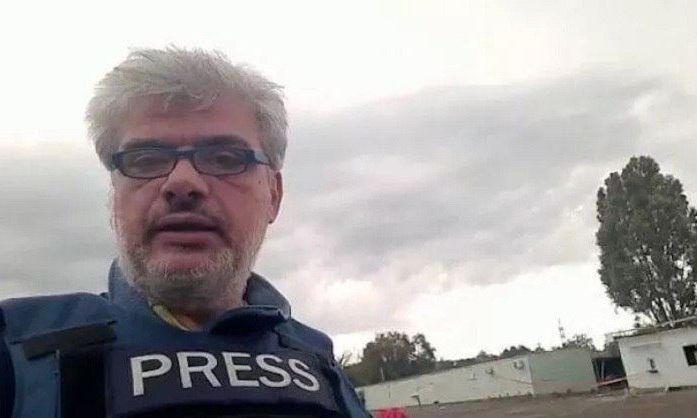 В результате обстрела Херсона ранен иностранный журналист