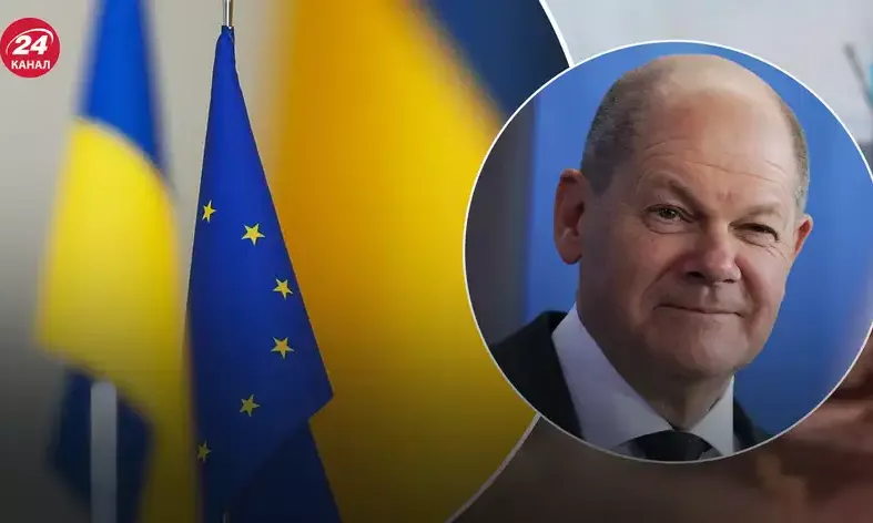 Шольц пообещал, что после победы в войне Украина вступит в ЕС