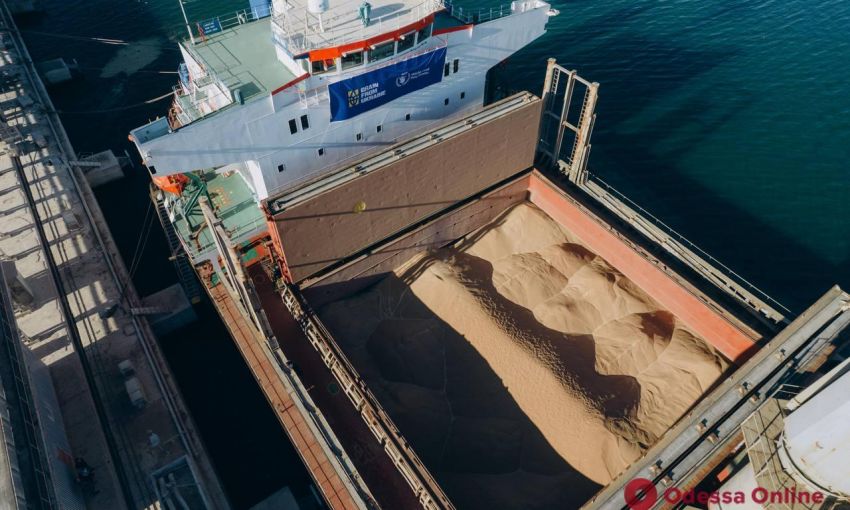 #GrainFromUkraine: Из порта Черноморск в Эфиопию отправилось судно с гуманитарной пшеницей