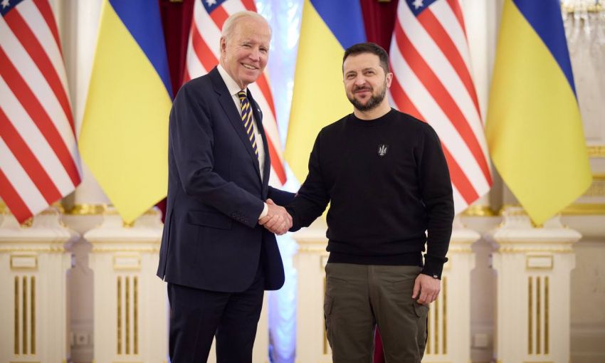 Президент США Байден приехал в Киев