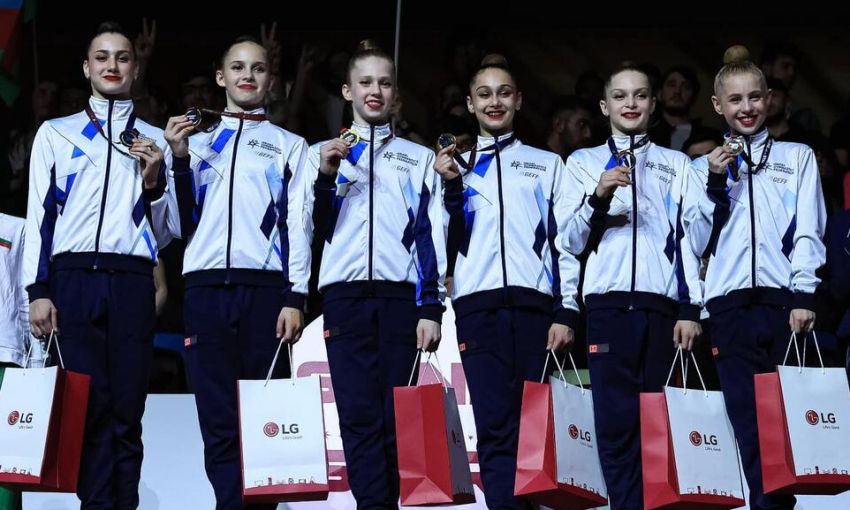 Израильтянки стали чемпионками Европы по художественной гимнастике