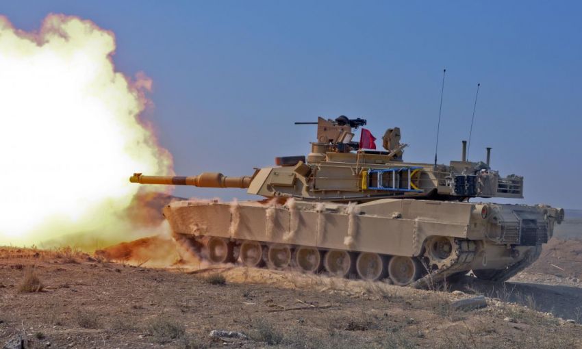На немецкой военной базе украинские воины пройдут учения: научатся управлять американскими танками Abrams