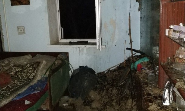 Ночью в Килие горел двухэтажный дом (ФОТО)