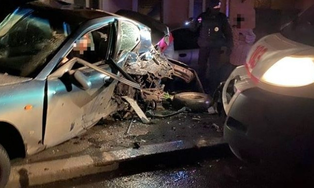 В Одессе в аварию попала машина "скорой"
