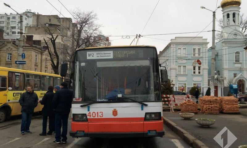 В Одессе тестируют троллейбус с внешним звуковым оповещением пассажиров